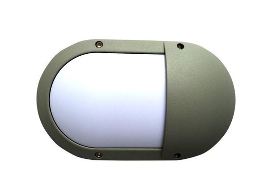الصين Grey Oval Outdoor LED Ceiling Light 280mm IP65 Aluminum Slim RGB Panel Light المزود